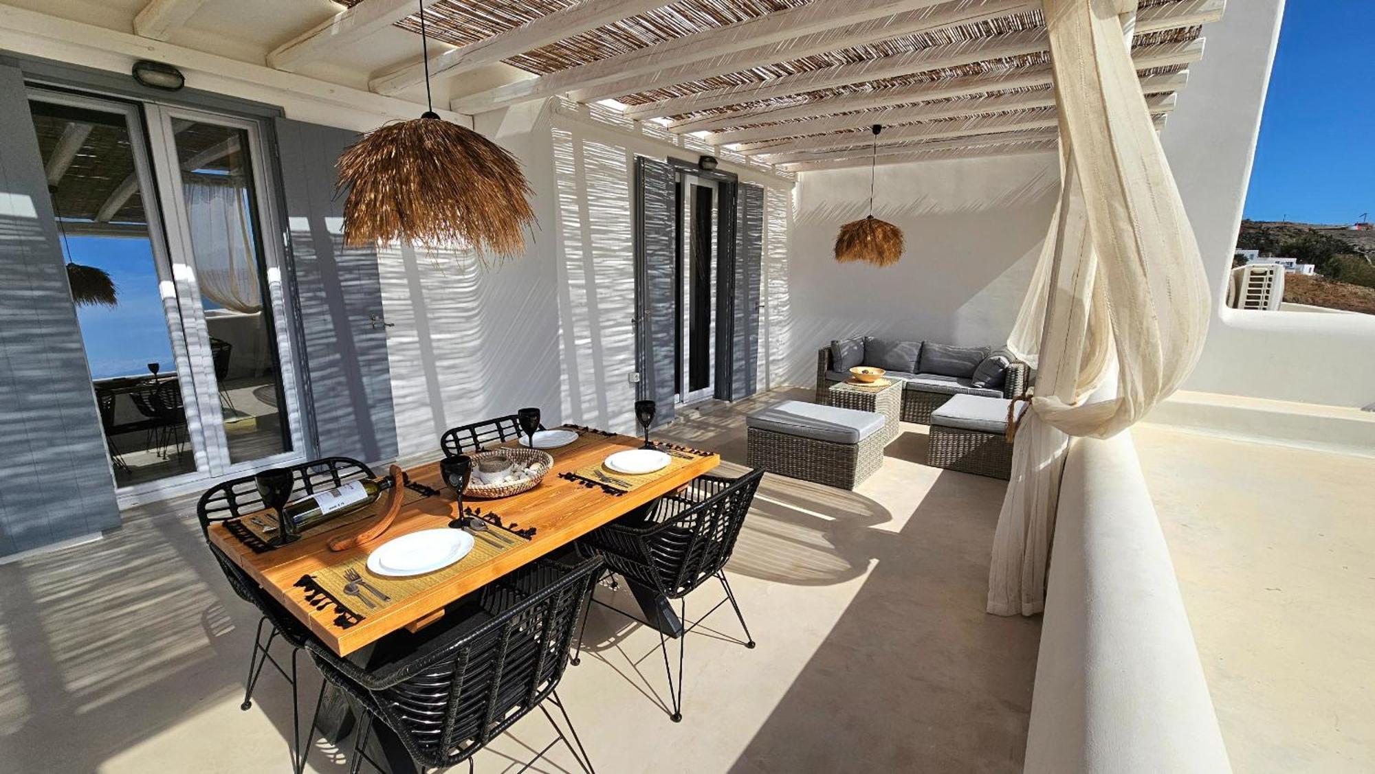 Mykonos4Islands Seaside Homes And Suites Кало Ливади Екстериор снимка