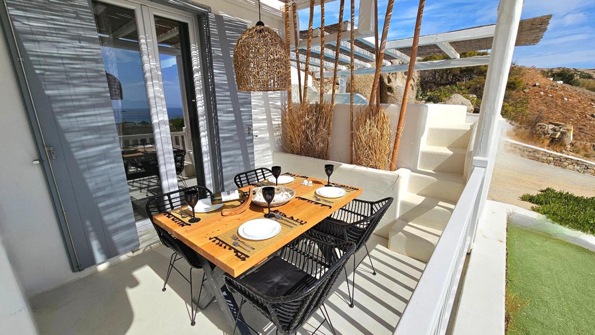 Mykonos4Islands Seaside Homes And Suites Кало Ливади Екстериор снимка