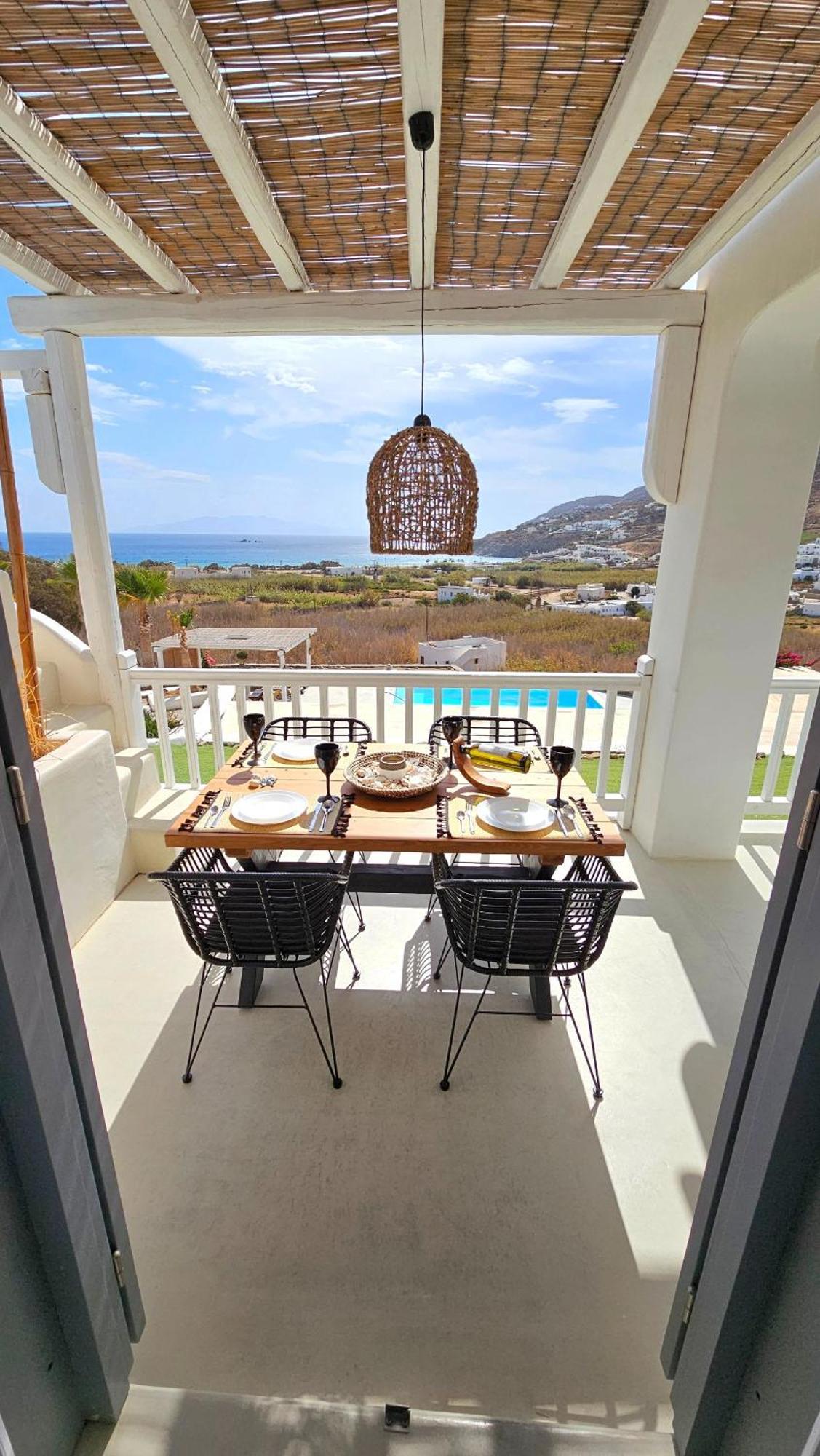 Mykonos4Islands Seaside Homes And Suites Кало Ливади Стая снимка