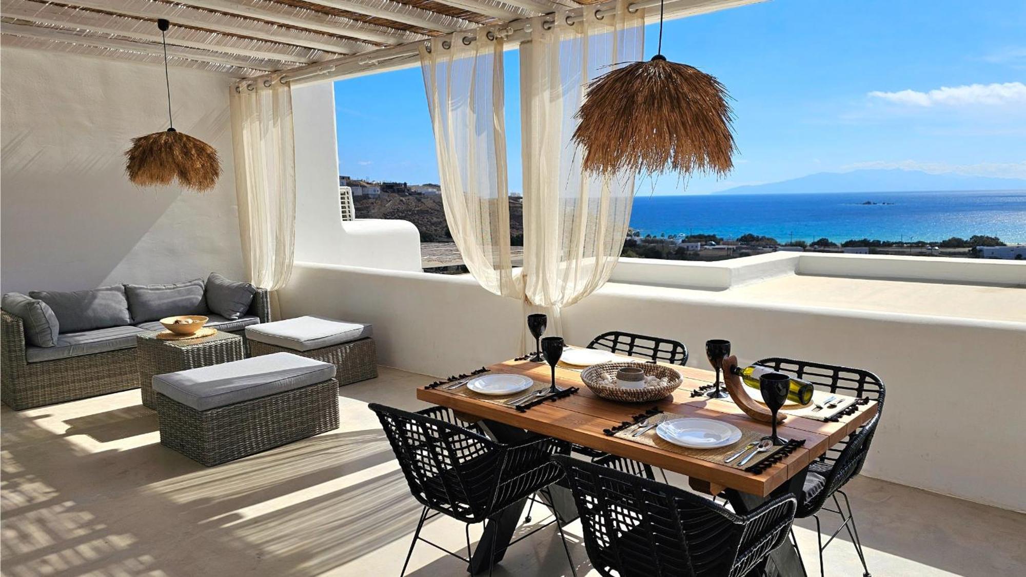 Mykonos4Islands Seaside Homes And Suites Кало Ливади Стая снимка