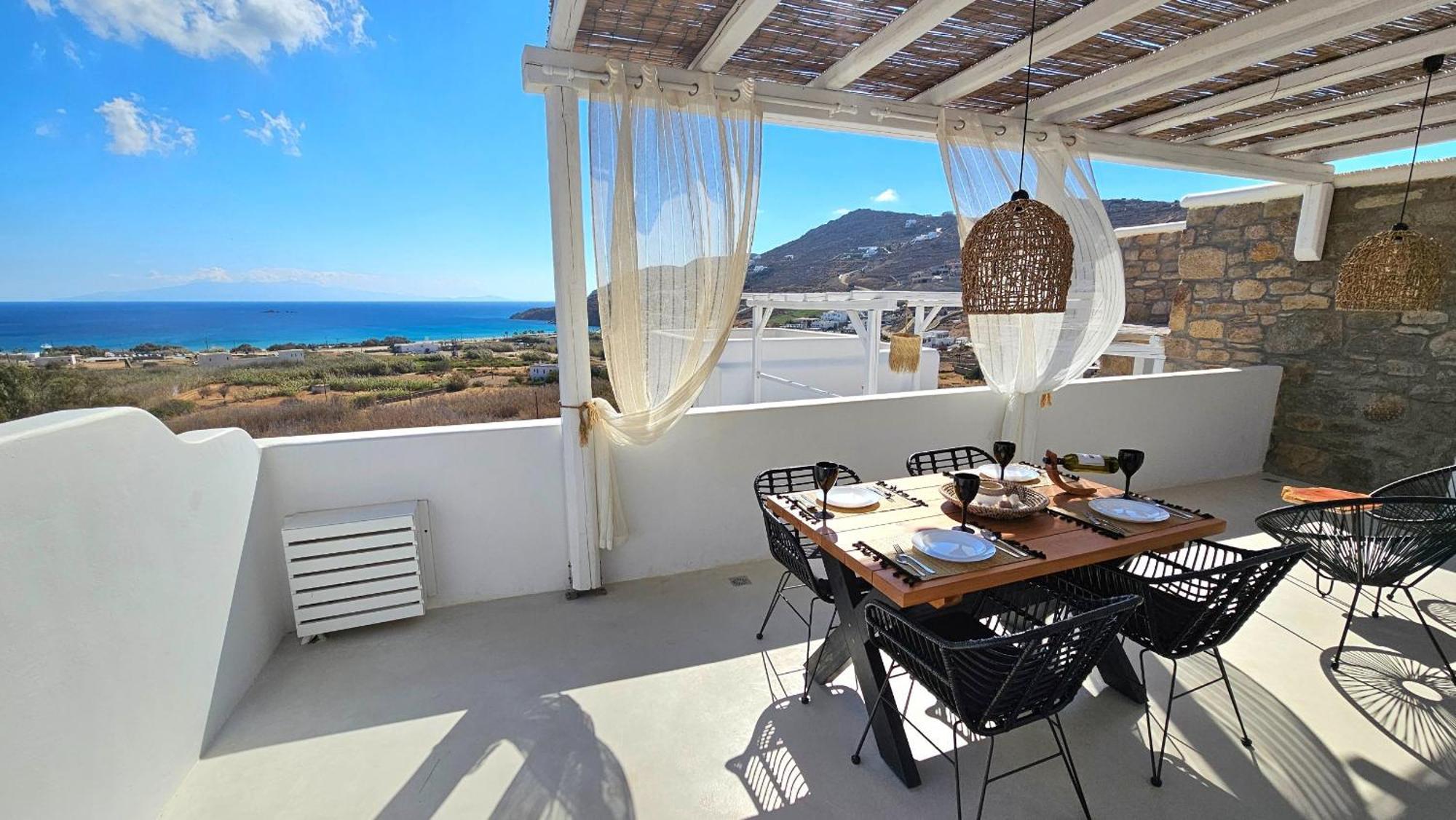 Mykonos4Islands Seaside Homes And Suites Кало Ливади Екстериор снимка
